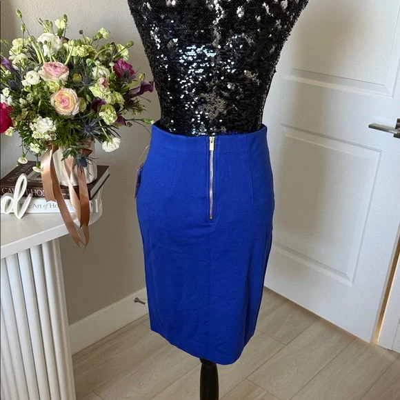 Philosophy Royal Blue Pencil Skirt - Picture 4 of 7